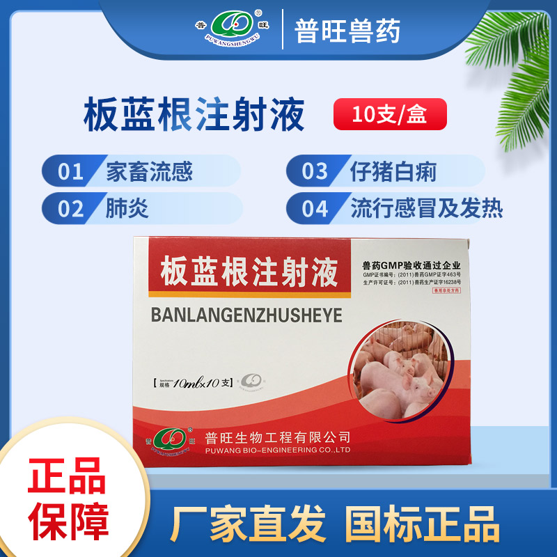 板藍根注射液 豬牛羊獸用各高燒高熱退燒